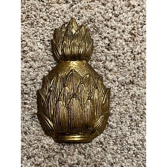 Hampton Brass Pineapple Hollywood Regency - Picture 4 of 5